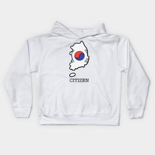 South Korea Citizen Kids Hoodie